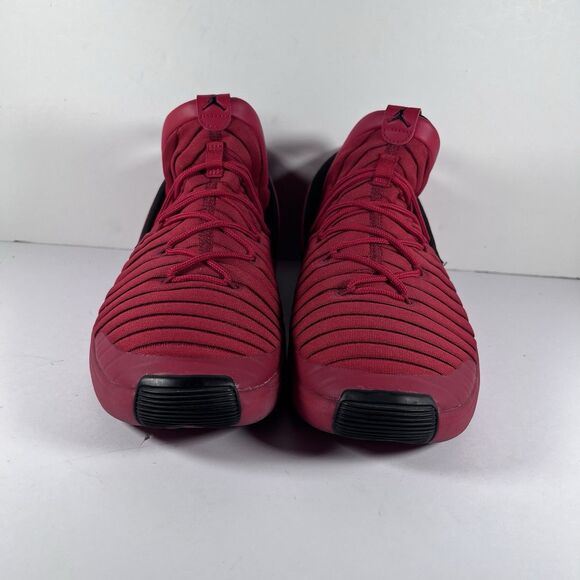 Nike Jordan Flight Luxe Triple Red Lace Up Athletic Shoes Sneakers Men's Size 9 - Picture 2 of 8